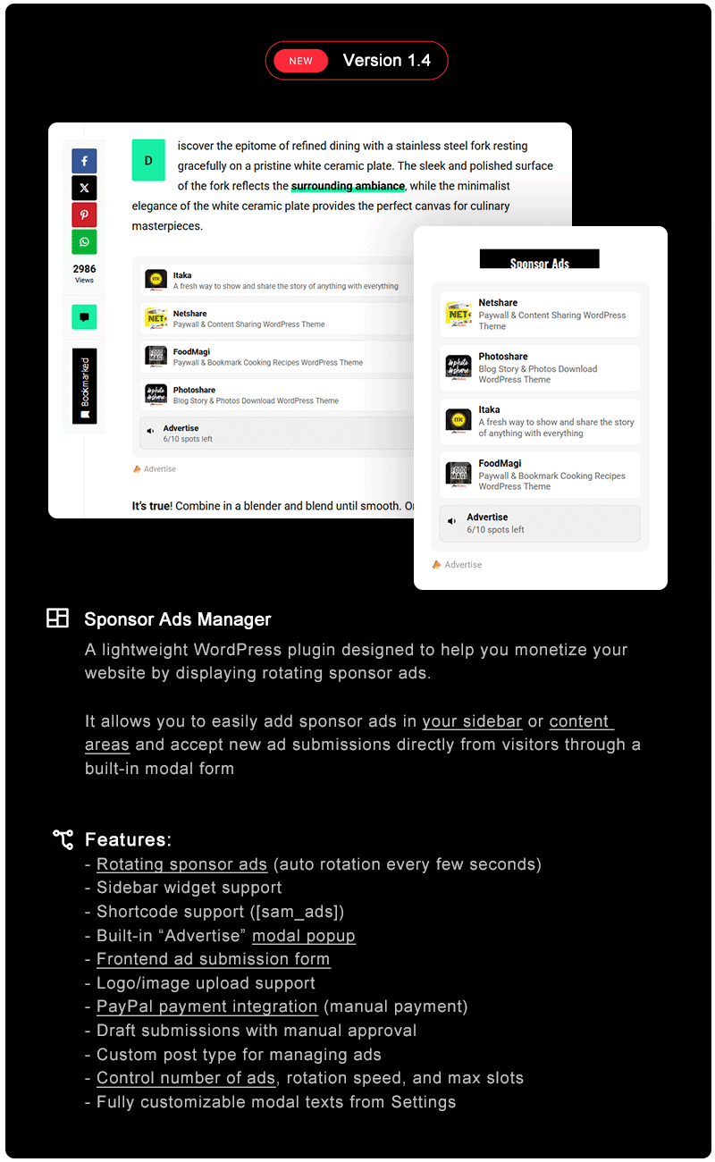 Cookmag - Recipe & Food Blog WordPress Theme
