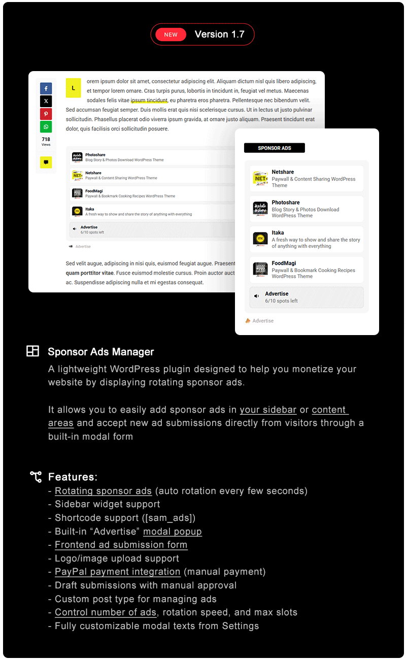 Netshare - Paywall & Content Sharing WordPress Theme