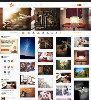 Foot Pinterest Personal Photography WordPress theme