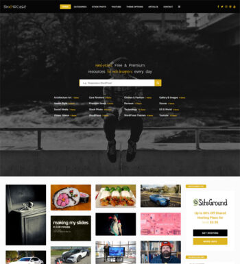 Showcase Photo Photography WordPress Theme