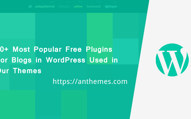 Most Popular Free Plugins For Blogs in WordPress