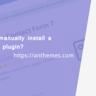 How do I manually install a WordPress plugin?