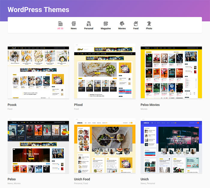 Simple WordPress Themes