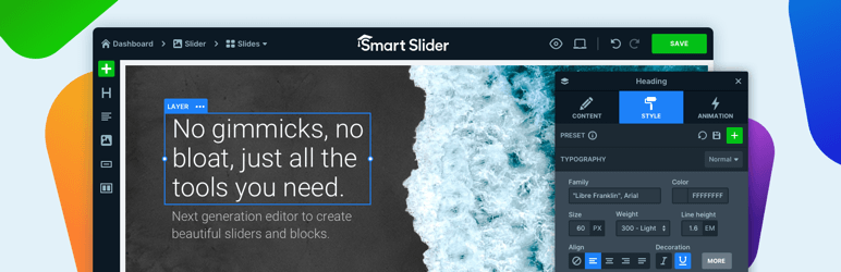 Smart Slider 3 wordpress plugin
